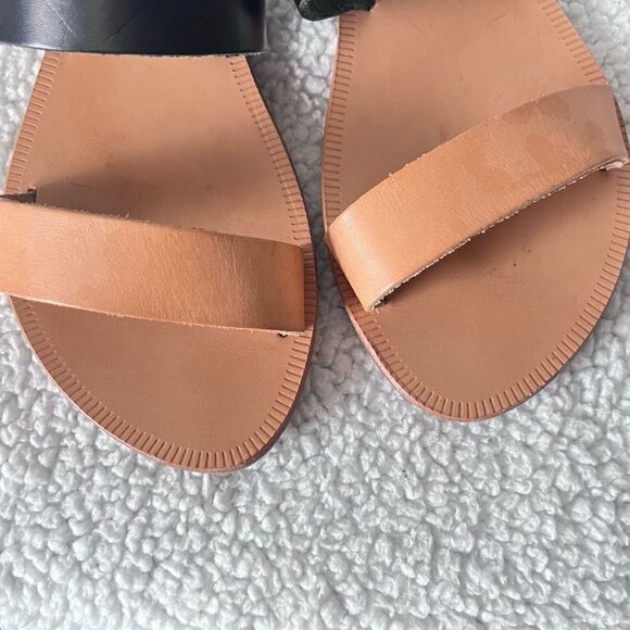 Joie Double Strap Slip On Sandals Size 7.5 - Picture 5 of 9